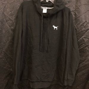 VS PINK Mesh Pullover Sweatshirt